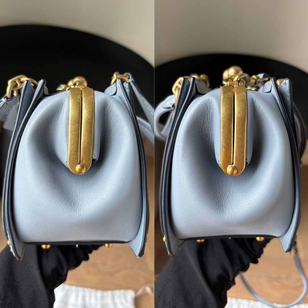 COACH Kisslock Dreamer 21 Bag Baby Blue - Picture 4 of 15